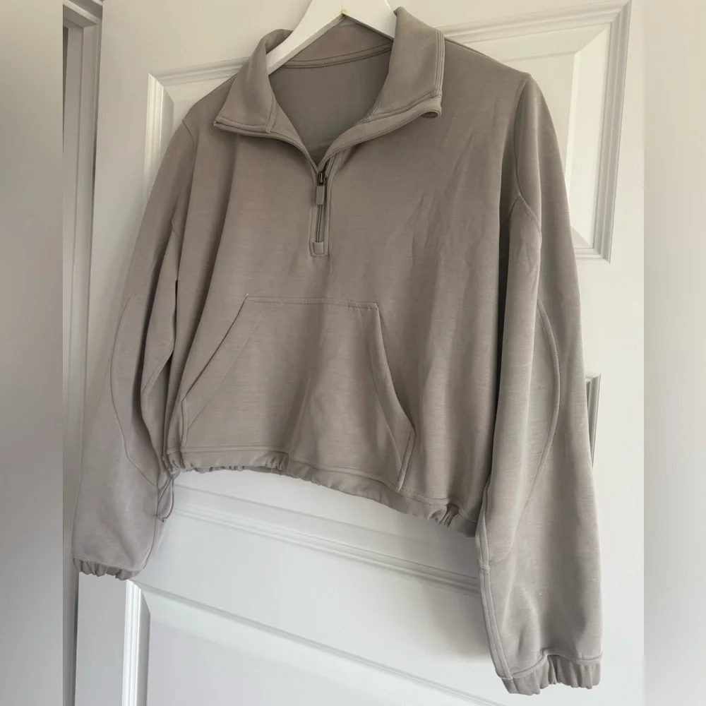 Lululemon Brushed Softstreme Half Zip - Picture 2 of 8